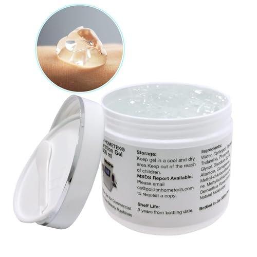 Microcurrent Conductive Gel for Radio Frequency & Skin Firming Machines – 500ml (16.9 fl oz) - görsel 6