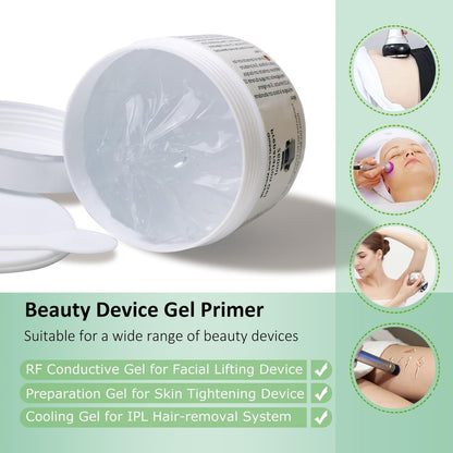 Microcurrent Conductive Gel for Radio Frequency & Skin Firming Machines – 500ml (16.9 fl oz)