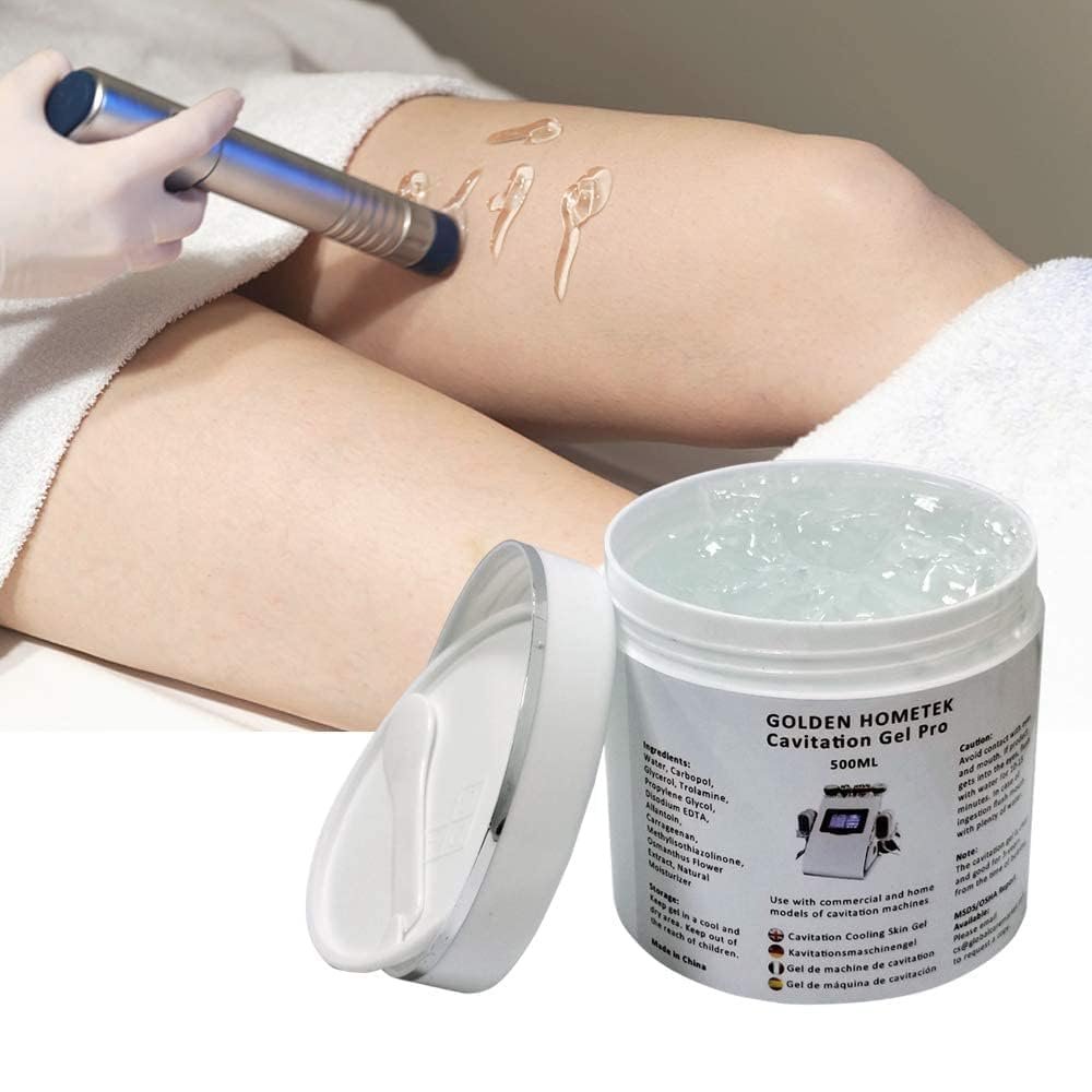 Microcurrent Conductive Gel for Radio Frequency & Skin Firming Machines – 500ml (16.9 fl oz) - görsel 3