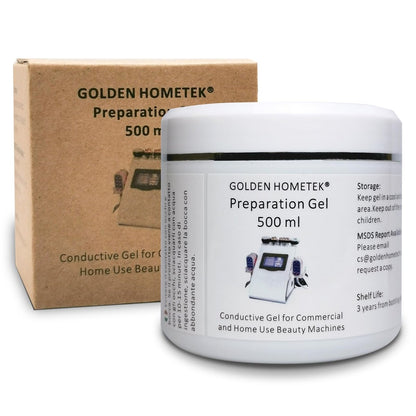 Microcurrent Conductive Gel for Radio Frequency & Skin Firming Machines – 500ml (16.9 fl oz)