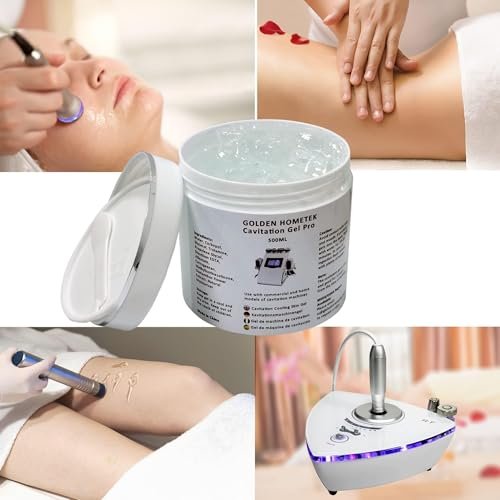 Microcurrent Conductive Gel for Radio Frequency & Skin Firming Machines – 500ml (16.9 fl oz) - görsel 8