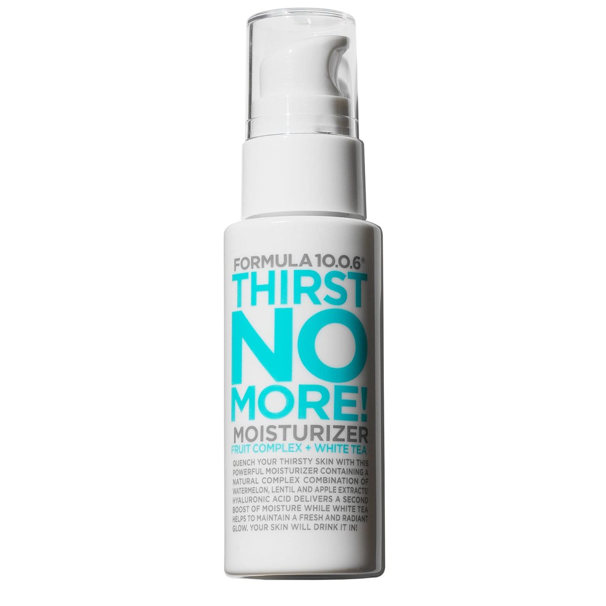 FORMULA 10.0.6 Thirst No More Moisturizer - Daily Hydrating Face Lotion for Dry Skin with Watermelon, Lentil and Apple Extracts - 1.69 fl oz (50ml) - görsel 1