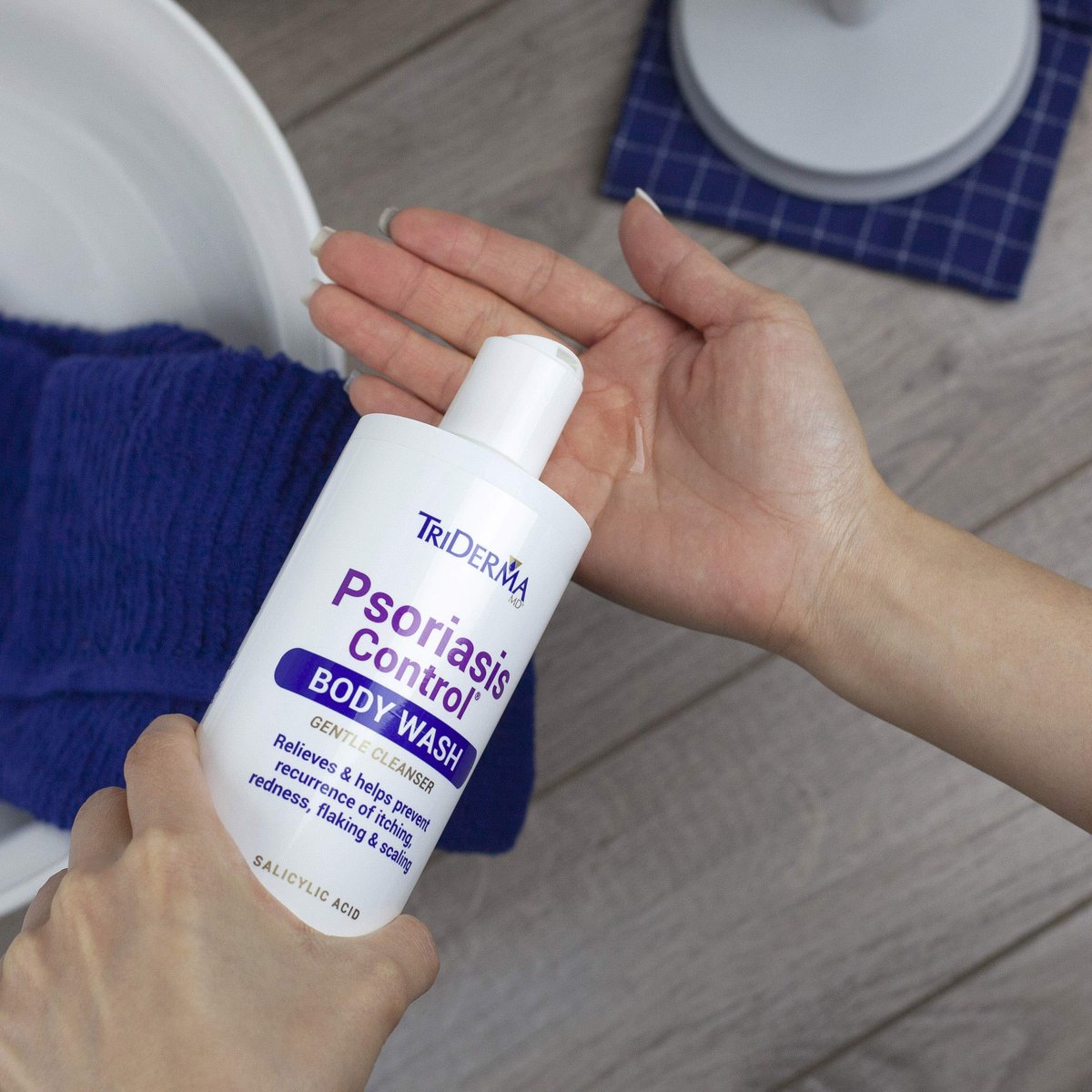TriDerma Psoriasis Control Body Wash – – Dimensions: 8 x 2.25 x 2.25 inches – Image 9