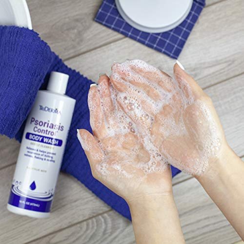 TriDerma Psoriasis Control Body Wash – – 2% Salicylic Acid: Clinically proven to help remove scales and promote – Image 12