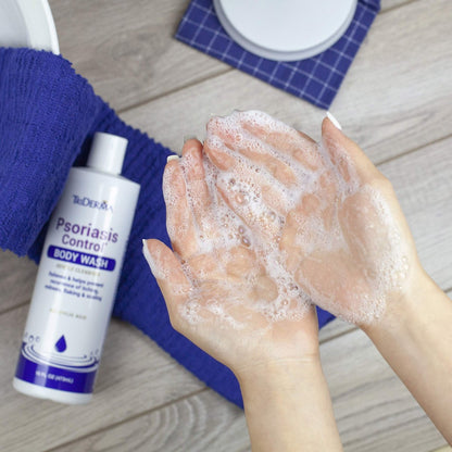 TriDerma Psoriasis Control Body Wash – – Color: White – Image 11