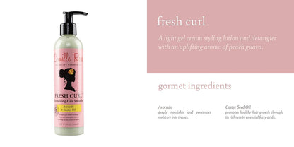 Camille Rose Fresh Curl Revitalizing Hair Smoother with Avocado & Castor Oil - 8 oz