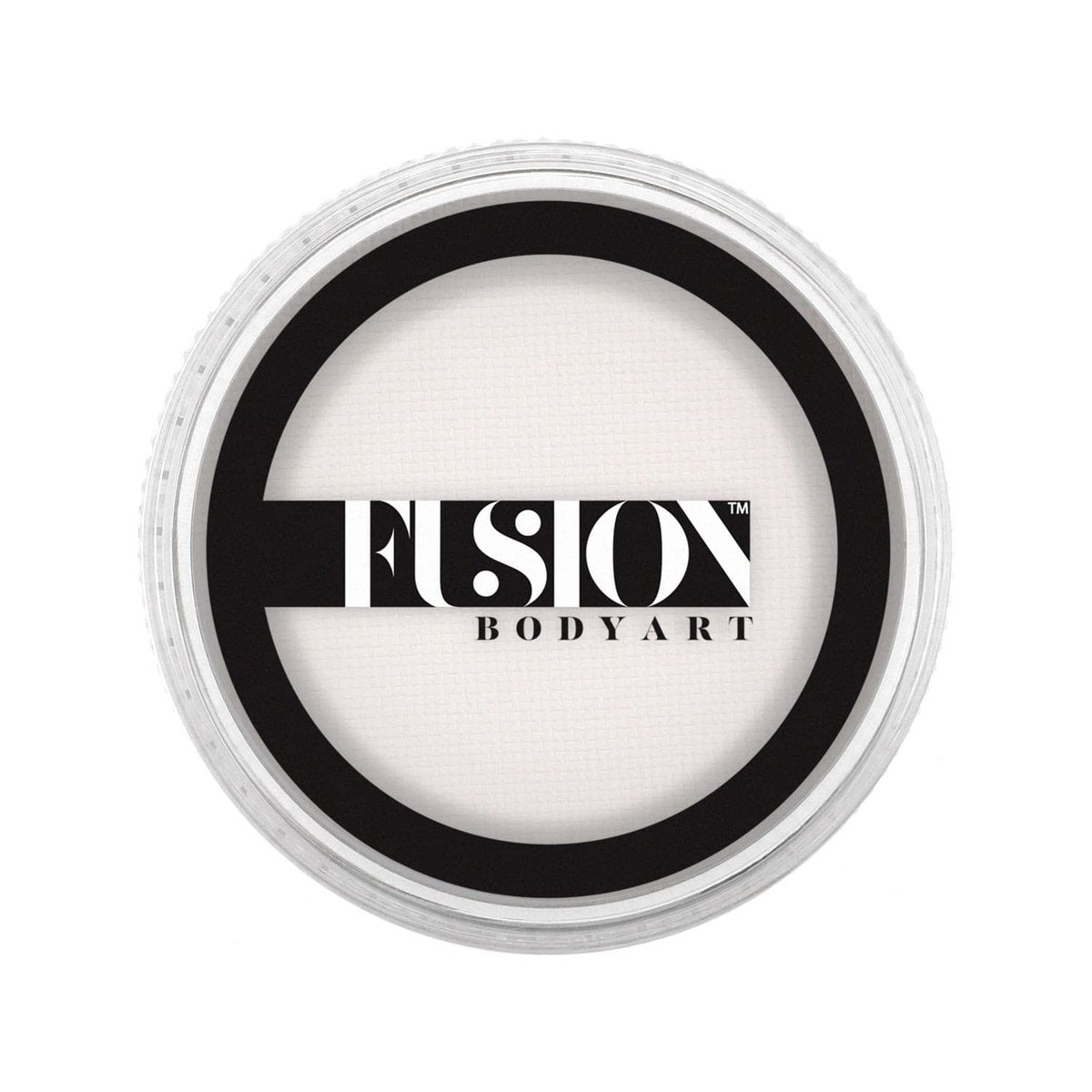 Fusion Body Art Face Paint - Professional Paraffin White (32g) - Water Activated, Hypoallergenic, Non-Toxic, Vegan Face & Body Paint - görsel 1