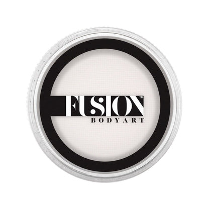 Fusion Body Art Face Paint - Professional Paraffin White (32g) - Water Activated, Hypoallergenic, Non-Toxic, Vegan Face & Body Paint