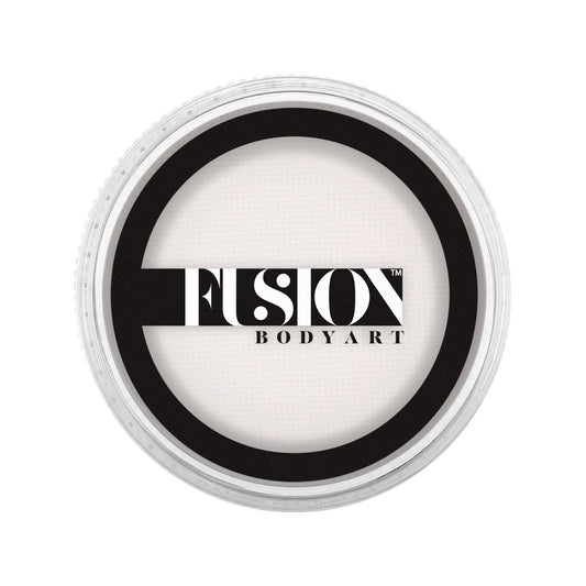Fusion Body Art Face Paint - Professional Paraffin White (32g) - Water Activated, Hypoallergenic, Non-Toxic, Vegan Face & Body Paint