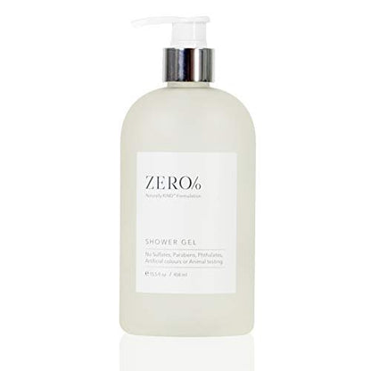 Gilchrist & Soames Zero% Unisex Shower Gel and Body Wash - 15.5 oz - Light & Fresh, Gently Cleansing, Zero Parabens, Sulfates, and Phthalates Avelisse