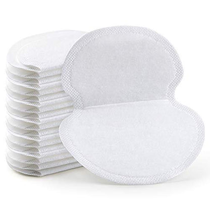 OTTOLIVES Underarm Sweat Pads - 100 Count, Disposable Dress Guards for Men & Women, Hyperhidrosis Protection, Extra Adhesive, Non-Visible