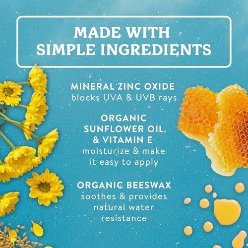 Badger Mineral Sunscreen Lip Balm SPF 15, Unscented, 4-Pack (.15 oz Each) – Reef Safe Zinc Oxide Lip Protection - görsel 6
