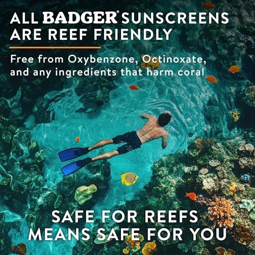 Badger Mineral Sunscreen Lip Balm SPF 15, Unscented, 4-Pack (.15 oz Each) – Reef Safe Zinc Oxide Lip Protection - görsel 8