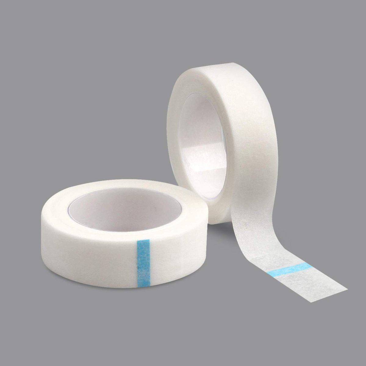 Fenshine 10 Rolls Micropore Medical Tape for Eyelash Extension – Adhesive Fabric Tape, 0.5 Inch x 10 Yards (White, 10 Count) - görsel 9
