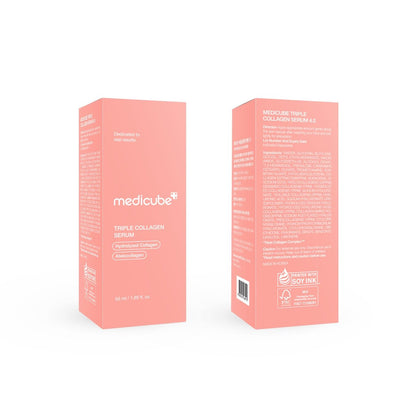 Medicube Triple Collagen Serum – Nourish Dull Skin with Triple Collagen Complex, Niacinamide & Hyaluronic Acid – Lightweight Korean Skincare Serum Avelisse