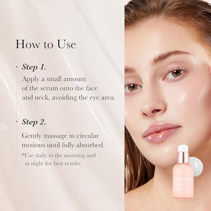 Medicube Triple Collagen Serum – Nourish Dull Skin with Triple Collagen Complex, Niacinamide & Hyaluronic Acid – Lightweight Korean Skincare Serum Avelisse