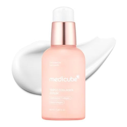 Medicube Triple Collagen Serum – Nourish Dull Skin with Triple Collagen Complex, Niacinamide & Hyaluronic Acid – Lightweight Korean Skincare Serum Avelisse