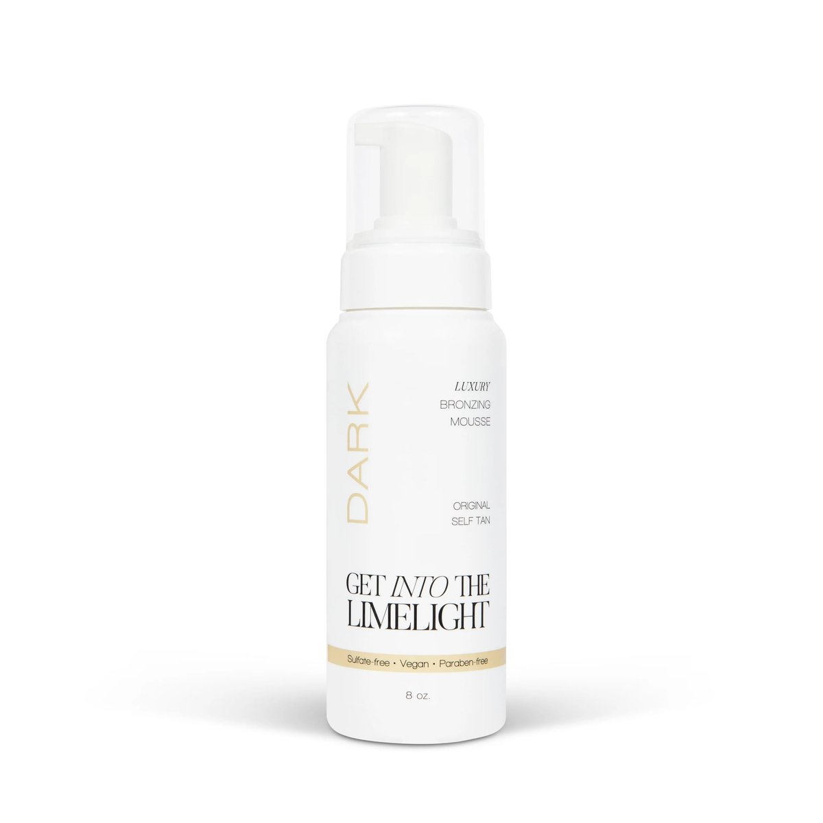 Get Into The Limelight Original Dark Self Tanner - Sunless Tanning Mousse, 8 oz Avelisse