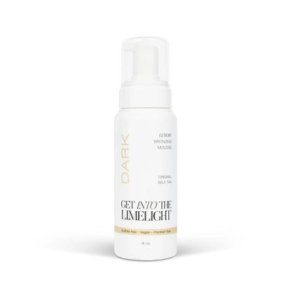Get Into The Limelight Original Dark Self Tanner - Sunless Tanning Mousse, 8 oz Avelisse