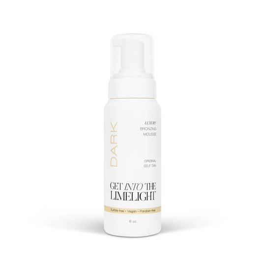 Get Into The Limelight Original Dark Self Tanner - Sunless Tanning Mousse, 8 oz Avelisse