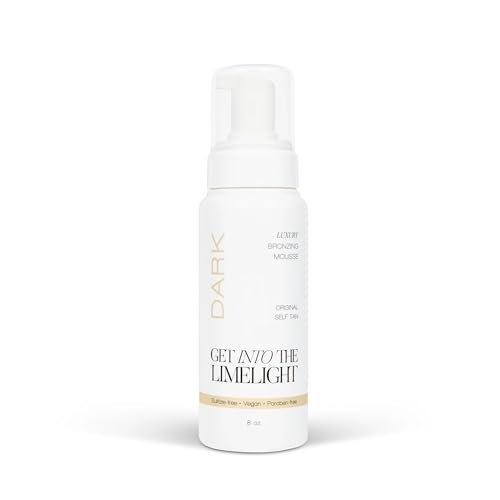 Get Into The Limelight Original Dark Self Tanner - Sunless Tanning Mousse, 8 oz Avelisse