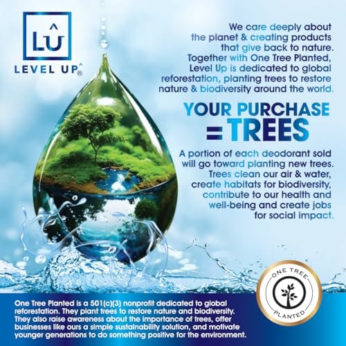 Level Up Boys Deodorant – Aluminum-Free, Alcohol-Free, Paraben-Free, 24 Hr Odor Protection, Clean Fresh Scent, for Kids & Tweens, Made in the USA - görsel 10