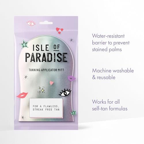 Isle of Paradise Tanning Applicator Mitt – Streak-Free Self-Tan Application, Water-Resistant, Reusable & Machine Washable - görsel 4