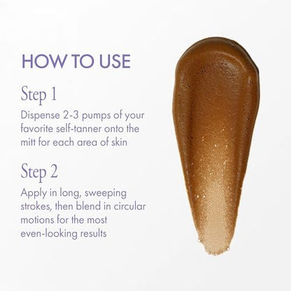 Isle of Paradise Tanning Applicator Mitt – Streak-Free Self-Tan Application, Water-Resistant, Reusable & Machine Washable