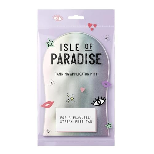 Isle of Paradise Tanning Applicator Mitt – Streak-Free Self-Tan Application, Water-Resistant, Reusable & Machine Washable - görsel 2