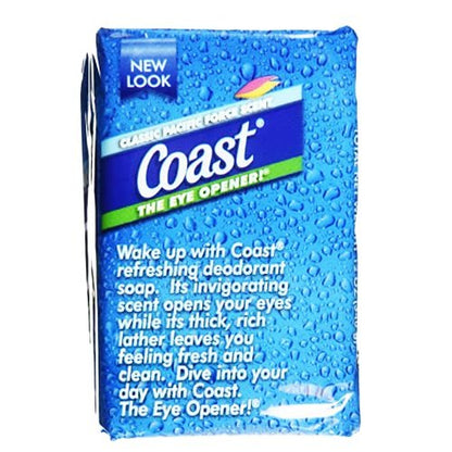 Coast Original Blue Bar Soap – 3-Pack, 9.5 oz, Classic Coconut Scent