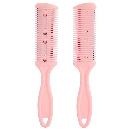 Glamlily Hair Thinning Razor Comb Set - Split End Trimmer - Effortless Thinning Comb - Pack of 4 (7.1 x 1.2 in, Assorted Colors) - görsel 16
