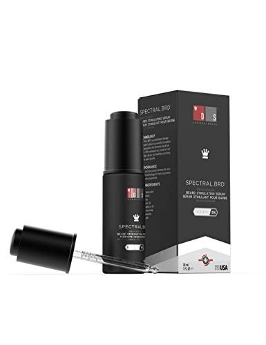 DS Labs Spectral.BRD Beard Conditioning Serum – Thicker, Fuller-Looking Facial Hair with Nanoxidil, Biotin & Castor Oil, 30mL Avelisse