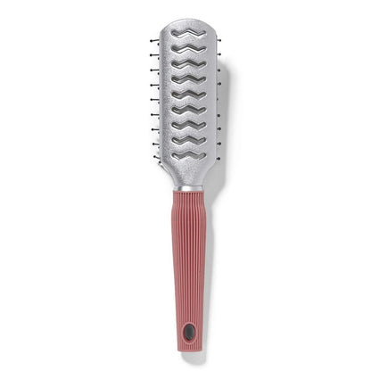 Ion Smoothing Thermal Vent Brush - Ceramic Hair Brush for Blow Drying, Multi-Colored