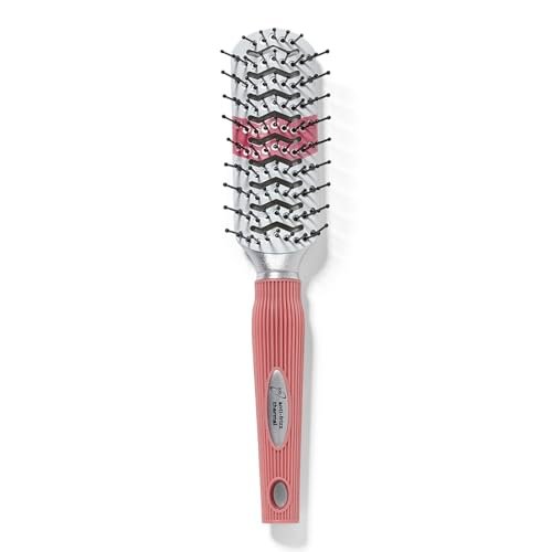 Ion Smoothing Thermal Vent Brush - Ceramic Hair Brush for Blow Drying, Multi-Colored - görsel 2