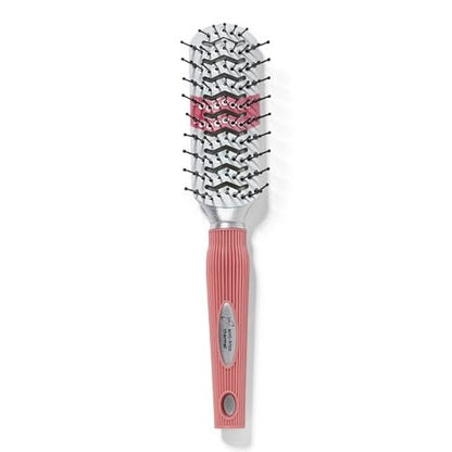 Ion Smoothing Thermal Vent Brush - Ceramic Hair Brush for Blow Drying, Multi-Colored