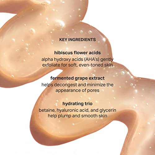 Cocokind AHA Jelly Cleanser - Gentle Exfoliating Face Wash with AHA, BHA & Hyaluronic Acid for Oily Skin, 2.9 Fl Oz Avelisse