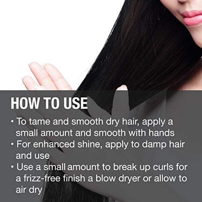GREAT CLIPS Solutions Glossing Multi-Task Cream 3.4 oz - Smooths & Softens Hair, Tames Frizz & Fly-aways Avelisse