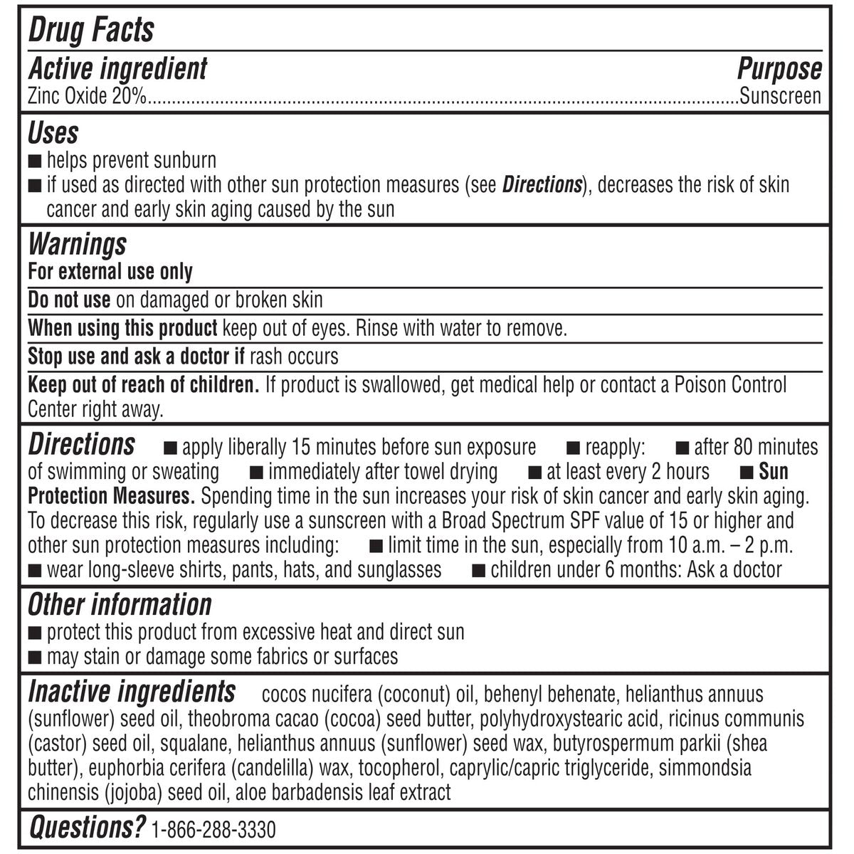 Coppertone Pure and Simple Mineral Sunscreen Stick SPF 50 – Face Sunscreen with Broad Spectrum UVA/UVB Protection, Hypoallergenic, Water Resistant, 0.49 oz - görsel 18
