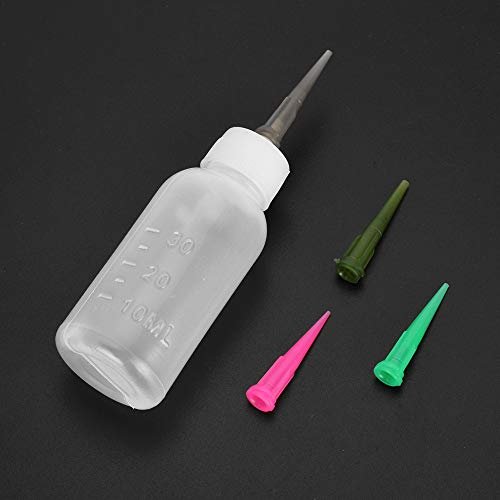 Xmasir Jagua Henna Applicator Bottles Kit - 32 Piece Set for Tattoo Body Paint, Precision Applicator with 4 Bottles, 4 Caps, and 16 Needle Tips - görsel 14