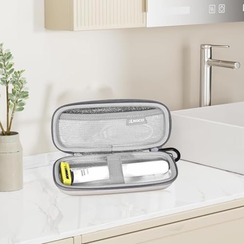 RLSOCO Shaving Case for Philips Norelco OneBlade Intimate & First Shave - Grey EVA Hard Case - görsel 18