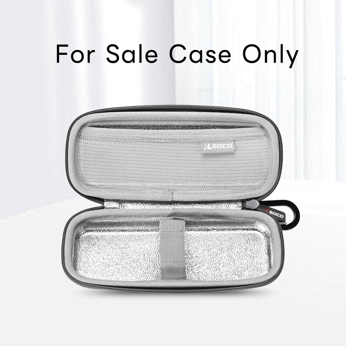 RLSOCO Shaving Case for Philips Norelco OneBlade Intimate & First Shave - Grey EVA Hard Case - görsel 3