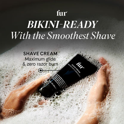 Fur Moisturizing Shave Cream – Soothes Skin & Reduces Bumps & Irritation, 5 oz Avelisse