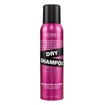 Redken Invisible Dry Shampoo for All Hair Types – Lightweight, Residue-Free, Fragrance-Free (3.1 oz) Avelisse