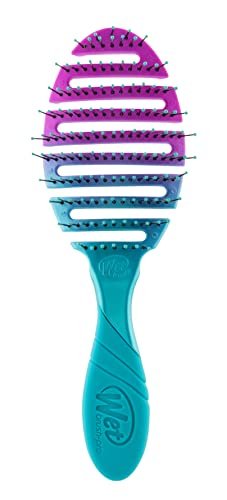 Wet Brush Pro Flex Dry Brush - Teal Ombre - Gentle Detangling for All Hair Types - görsel 2