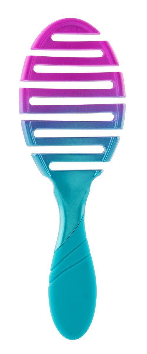 Wet Brush Pro Flex Dry Brush - Teal Ombre - Gentle Detangling for All Hair Types - görsel 3
