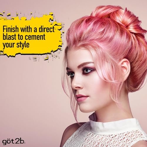 Got2b Glued Blasting Freeze Hairspray, 12 oz (Pack of 2) - Extreme Hold Hair Spray for All-Day Styles Avelisse