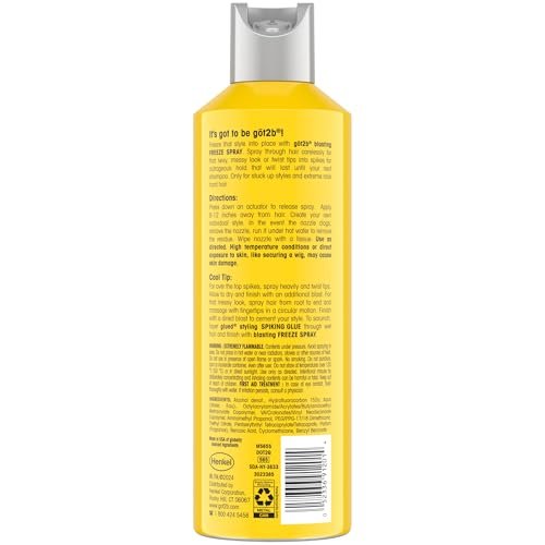 Got2b Glued Blasting Freeze Hairspray, 12 oz (Pack of 2) - Extreme Hold Hair Spray for All-Day Styles Avelisse