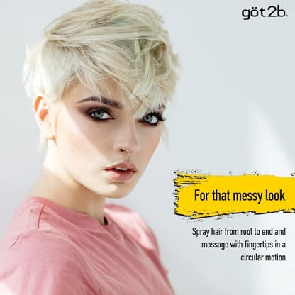 Got2b Glued Blasting Freeze Hairspray, 12 oz (Pack of 2) - Extreme Hold Hair Spray for All-Day Styles Avelisse