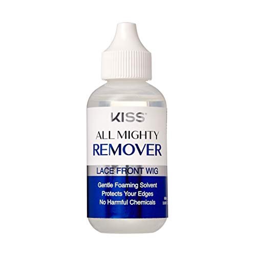 KISS Red All Mighty Lace Front Wig Remover – Gentle Foaming Solvent, Protects Edges, No Harmful Chemicals (60mL / 2.03 fl oz) - KAMR01 - görsel 2