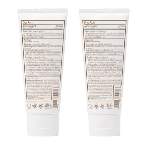Sun Bum Mineral SPF 50 Sunscreen Lotion - Vegan & Hawaii 104 Act Compliant Broad Spectrum UVA/UVB Protection (2-Pack) Avelisse